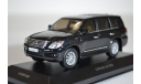 Lexus LX570 2009 черный металлик, масштабная модель, IXO VVM, scale43