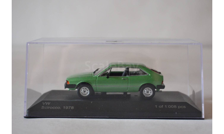 VW  Scirocco MKI (186677), масштабная модель, WhiteBox, scale43, Volvo