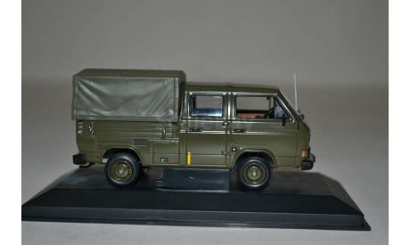 VW T3 Doka Prischenwagen  Bundenswehr, масштабная модель, Minichamps, scale43, Volkswagen