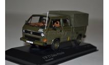 VW T3 Doka Prischenwagen Bundenswehr, масштабная модель, Minichamps, scale43, Volkswagen