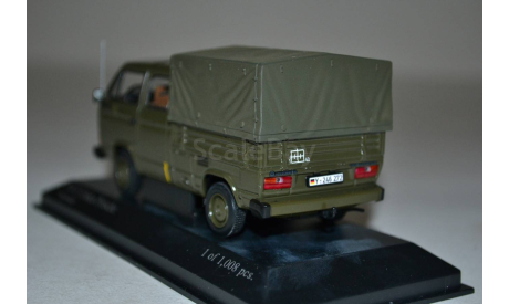VW T3 Doka Prischenwagen  Bundenswehr, масштабная модель, Minichamps, scale43, Volkswagen