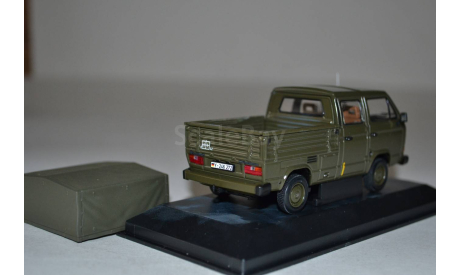 VW T3 Doka Prischenwagen  Bundenswehr, масштабная модель, Minichamps, scale43, Volkswagen