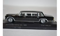 Mercedes-Benz 600 W100 1963, масштабная модель, WhiteBox, 1:43, 1/43