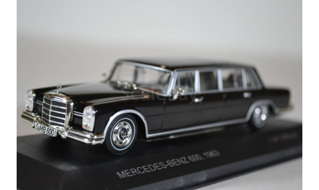 Mercedes-Benz 600 W100 1963, масштабная модель, WhiteBox, 1:43, 1/43