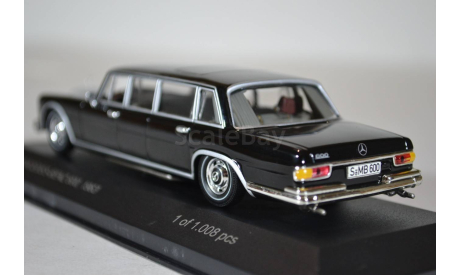 Mercedes-Benz 600 W100 1963, масштабная модель, WhiteBox, 1:43, 1/43