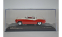 Borgward Isabella Coupe 1957 белый красный, масштабная модель, WhiteBox, scale43
