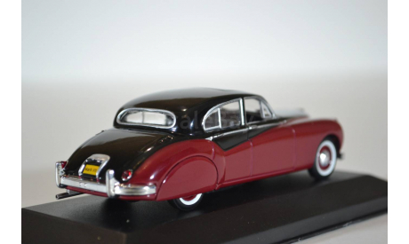 Jaguar MK VII 1954 красный черный, масштабная модель, WhiteBox, scale43