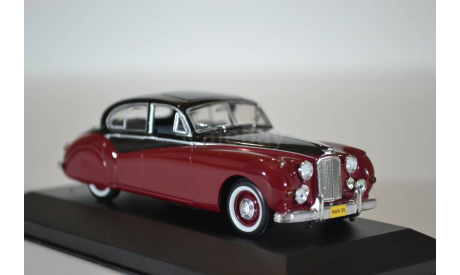 Jaguar MK VII 1954 красный черный, масштабная модель, WhiteBox, scale43