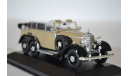 Mercedes-Benz G4 (W31) 1938 кремовый с черным, масштабная модель, WhiteBox, 1:43, 1/43