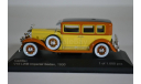 Cadillac V16 LWB Imperial Sedan, yellowbrown 1930, масштабная модель, WhiteBox, 1:43, 1/43