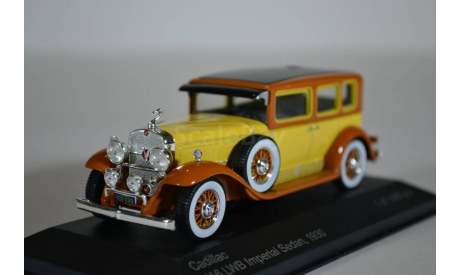 Cadillac V16 LWB Imperial Sedan, yellowbrown 1930, масштабная модель, WhiteBox, 1:43, 1/43