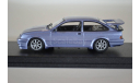 FORD Sierra Cosworth RS500 1988 голубой мет, масштабная модель, WhiteBox, scale43