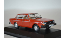 Volvo 244 1978 красный, масштабная модель, WhiteBox, scale43