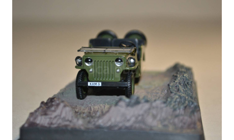 Willys jeep M606  (007 Octopussy), сборная модель автомобиля, Ge Fabbri, scale43