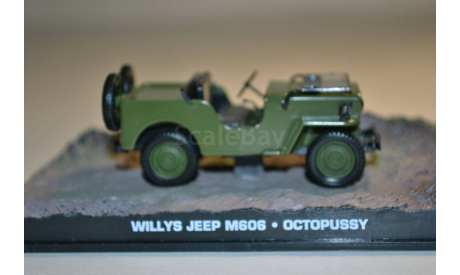 Willys jeep M606  (007 Octopussy), сборная модель автомобиля, Ge Fabbri, scale43