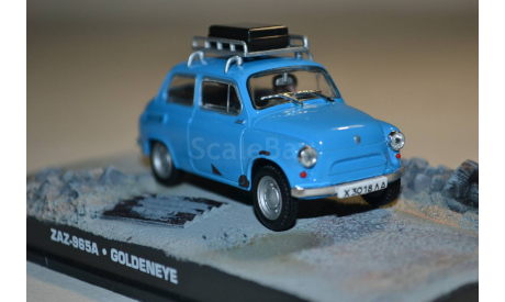 Zaz 965A  (007 Goldeneye ), сборная модель автомобиля, Ge Fabbri, scale43, ЗАЗ