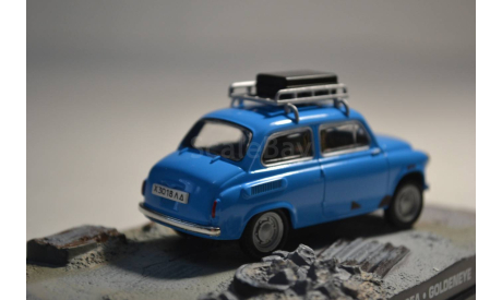 Zaz 965A  (007 Goldeneye ), сборная модель автомобиля, Ge Fabbri, scale43, ЗАЗ