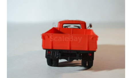 ЗИЛ 130 красный, масштабная модель, Автоистория (АИСТ), scale43