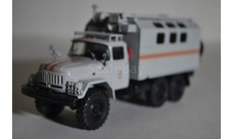 Зил 131 Кунг МЧС (100398), масштабная модель, Автоистория (АИСТ), scale43