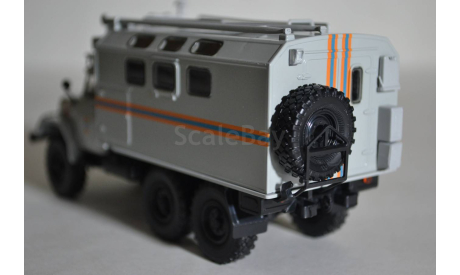 Зил 131 Кунг МЧС (100398), масштабная модель, Автоистория (АИСТ), scale43