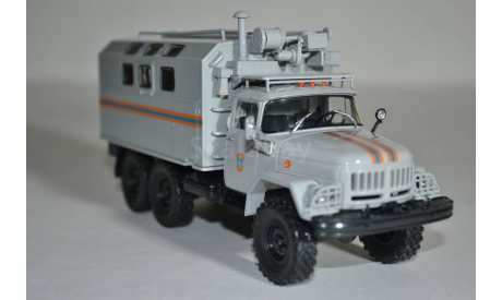 Зил 131 Кунг МЧС (100398), масштабная модель, Автоистория (АИСТ), scale43