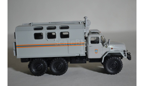 Зил 131 Кунг МЧС (100398), масштабная модель, Автоистория (АИСТ), scale43