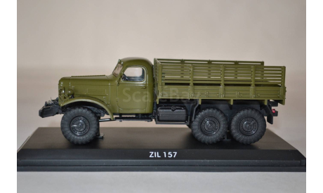 ЗИЛ 157 бортовой, хаки, масштабная модель, Start Scale Models (SSM), scale43