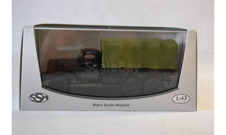 зил 157 тент, масштабная модель, Start Scale Models (SSM), 1:43, 1/43