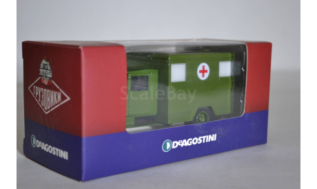 ЗИС 44 (ДИА), масштабная модель, Автолегенды СССР журнал от DeAgostini, scale43