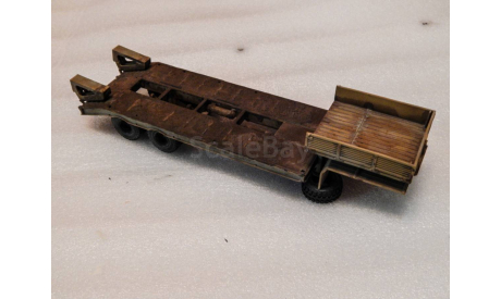 Полуприцеп ЧМЗАП-5523 со следами земли, 1/43, масштабная модель, AVD Models, scale43