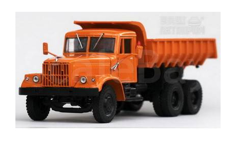 КрАЗ-256Б из к/ф «Мимино» - оранжевый, масштабная модель, Наш Автопром, scale43