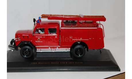 1964 MAGIRUS-DEUTZ 150 D 10 F TLF16, масштабная модель, 1:43, 1/43, Yat Ming