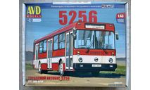 ЛИАЗ 5256 Городской автобус, сборная модель автомобиля, scale43
