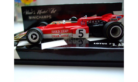 1/43 F1 Lotus 72 J.Rindt чемпиона мира 1970года(посмертно), масштабная модель, Minichamps, scale43