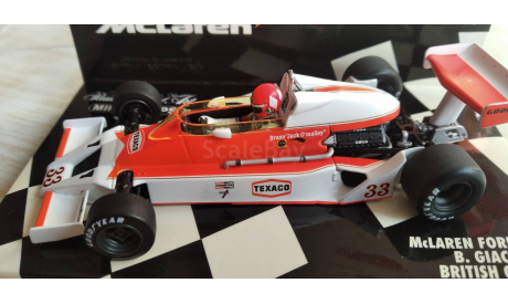 1/43 F1 McLaren M26 B. Giacomelli 1978, масштабная модель, Minichamps, scale43