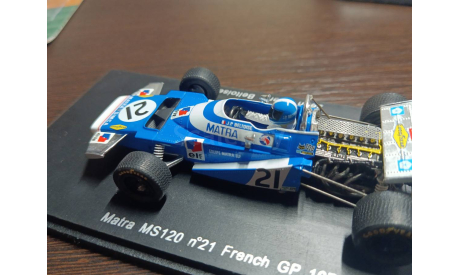 1/43 F1 Matra MS120 1970, масштабная модель, Spark, scale43