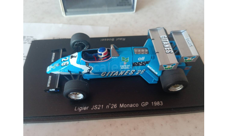 1/43 F1 Ligier 1983, масштабная модель, Spark, scale43