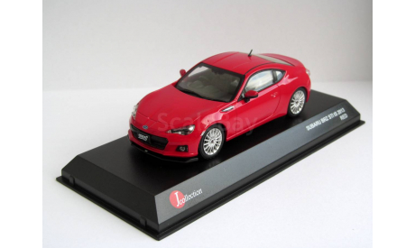 !!!C 1 Рубля!!! Subaru BRZ STi tS 2013 красный Kyosho JCollection 1:43 JCP74006ST, масштабная модель, scale43