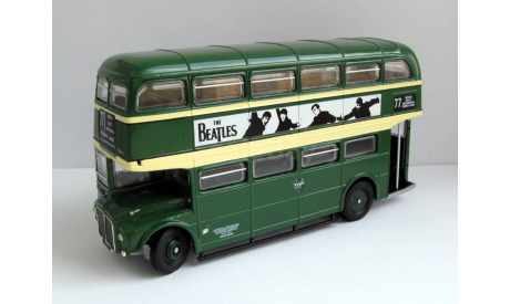 AEC Routemaster Liverpool Corporation ’The Beatles’ зелёный Corgi 1:50 35006, масштабная модель, scale50