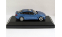 !!!C 1 Рубля!!! BMW 4er F36 Gran Coupé 2014 синий металлик Kyosho 1:43, масштабная модель, 1/43