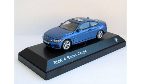!!!C 1 Рубля!!! BMW 4er F32 Coupé 2013 синий iScale 1:43, масштабная модель, 1/43