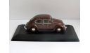 Volkswagen VW 1200 1953 коричневый Minichamps 1:43 430052106, масштабная модель, scale43