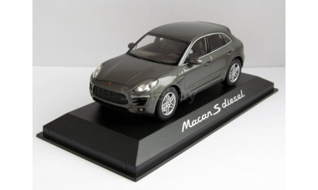 !!!C 1 Рубля!!! Porsche Macan S Diesel 2013 серый металлик Minichamps 1:43 WAP0201510E, масштабная модель, 1/43