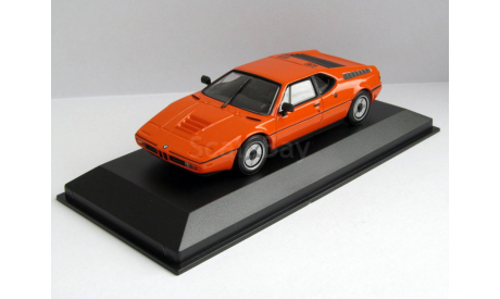 BMW M1 1979 оранжевый Minichamps 1:43 MaXichamps 940025020, масштабная модель, scale43