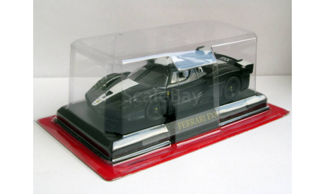 Ferrari FXX чёрный Eaglemoss 1:43 Ferrari Collection, масштабная модель, scale43, Ferrari Collection (европейская серия)