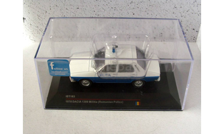 Dacia 1300 Militia милиция Румынии IST Models 1:43 IST183, масштабная модель, scale43