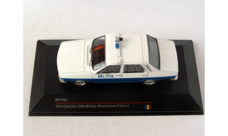 Dacia 1300 Militia милиция Румынии IST Models 1:43 IST183, масштабная модель, scale43