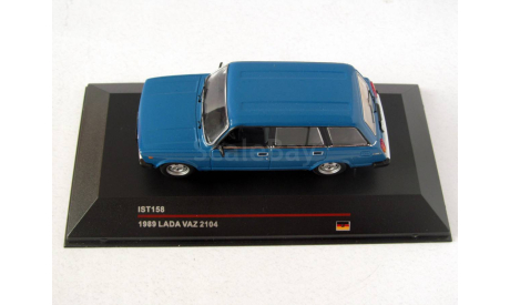 ВАЗ-2104 ’Жигули’ синий IST Models 1:43 IST158, масштабная модель, scale43