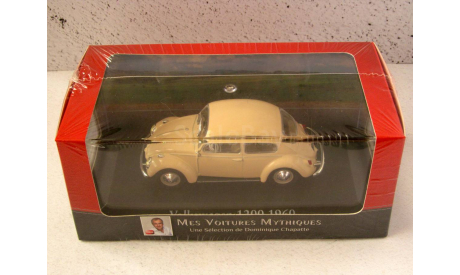 VW 1200 бежевый PCT / Atlas 1:43 ’Mes Voitures Mythiques’ #4, масштабная модель, DeAgostini, scale43, Volkswagen