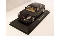 Porsche Panamera S коричневый Minichamps 1:43 413062327, масштабная модель, scale43